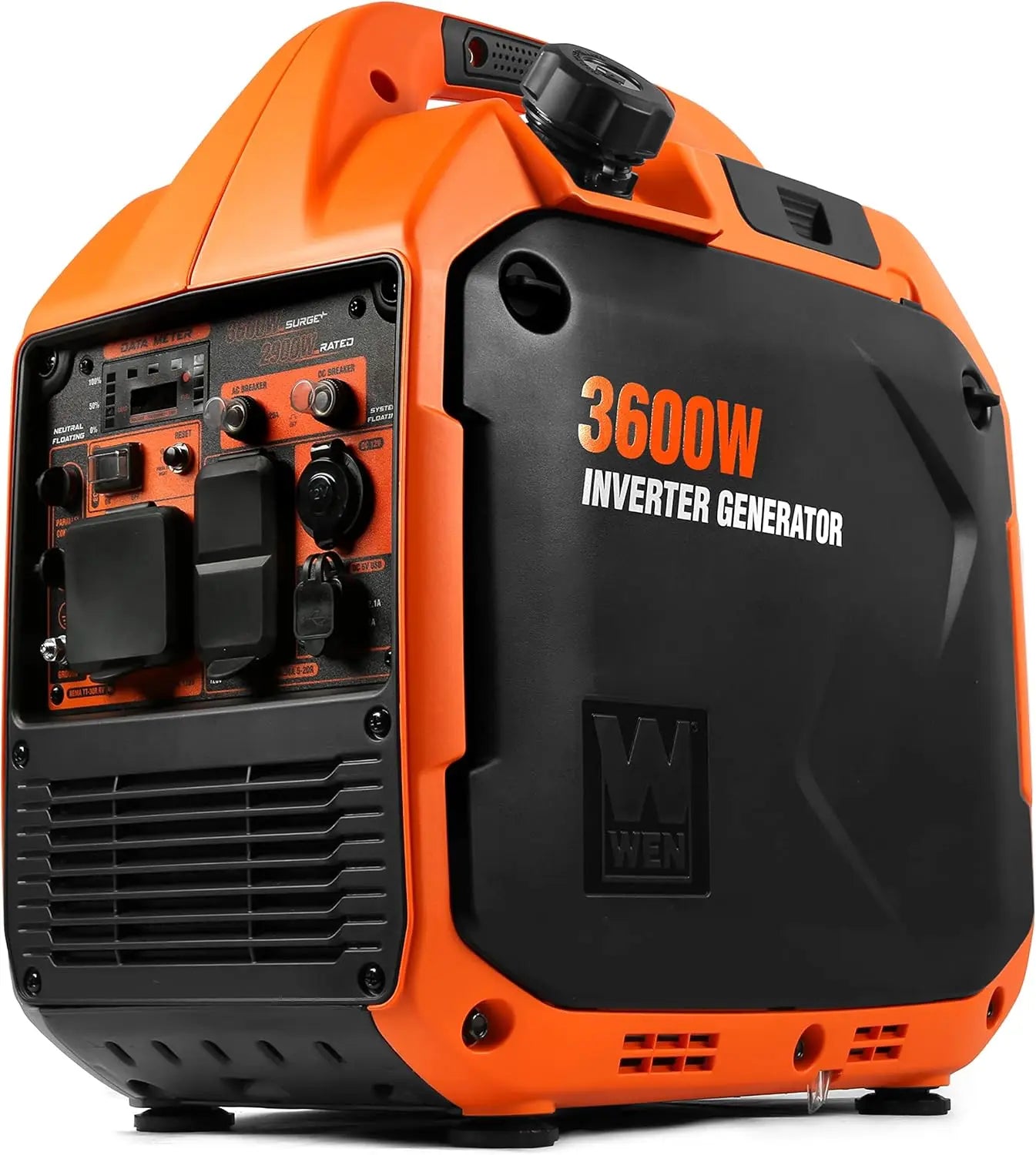 3600-Watt Portable Inverter Generator, RV-Ready, Quiet And Lightweight With Fuel Shut Off (56360i),customizable