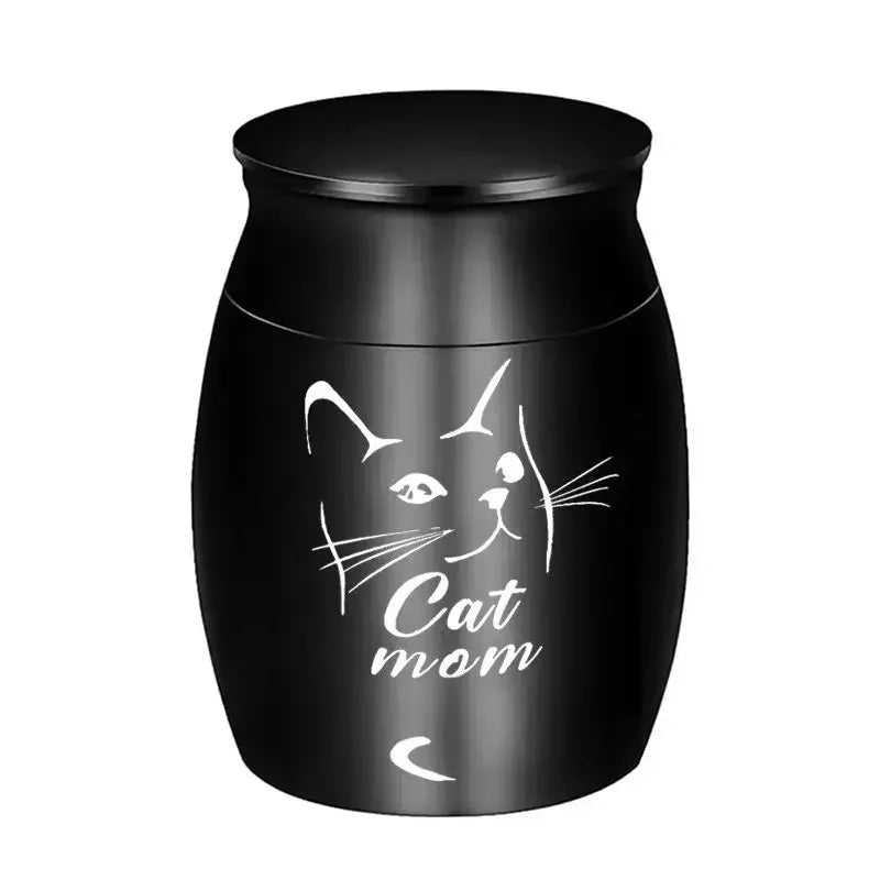 1pc Large Size Cremation Ashes Urn Pets Dog Cat Bird Mouse Keepsake Casket Columbarium Pet Memorials Pet Supplies