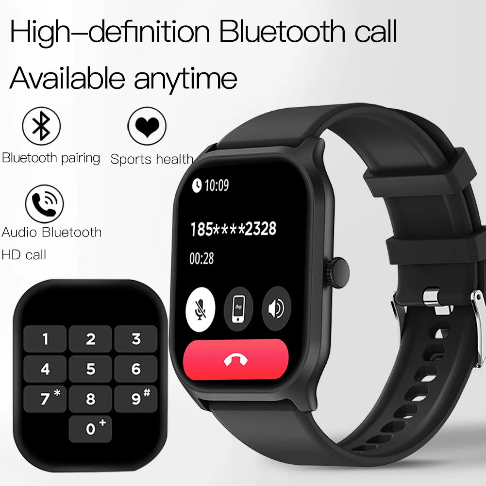 OLEVS 8205 Smart Sports Watch Bluetooth Voice Assistant Smart Multiple Sports Scenarios Health Management Smart Men Women Watche