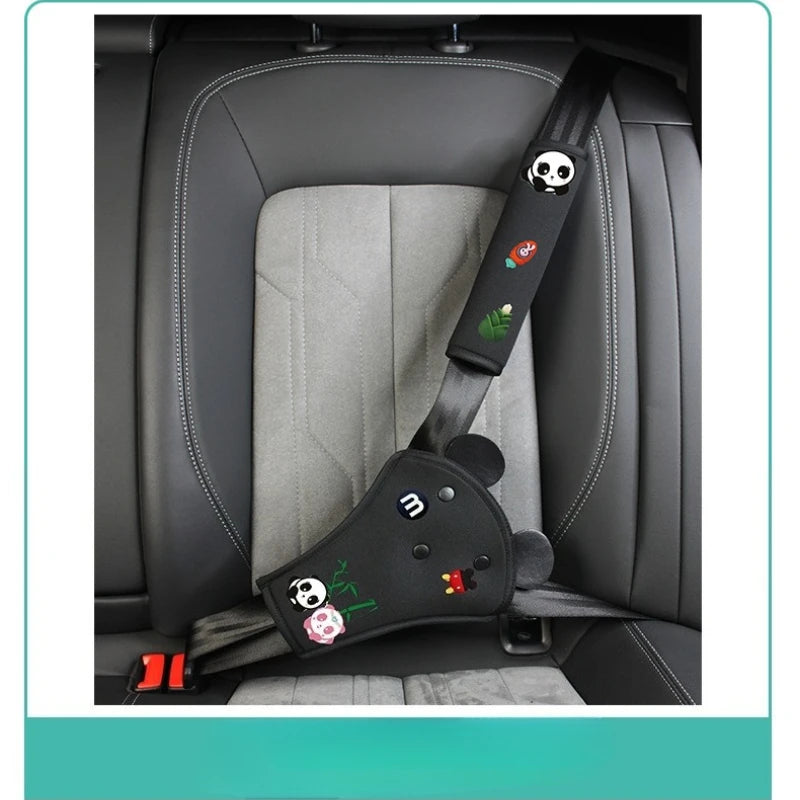 Car Child Seat Belt, Seat Shoulder Cover Holder, Seat Belt Protective Cover, Child Neck Limiter, Belly Protection