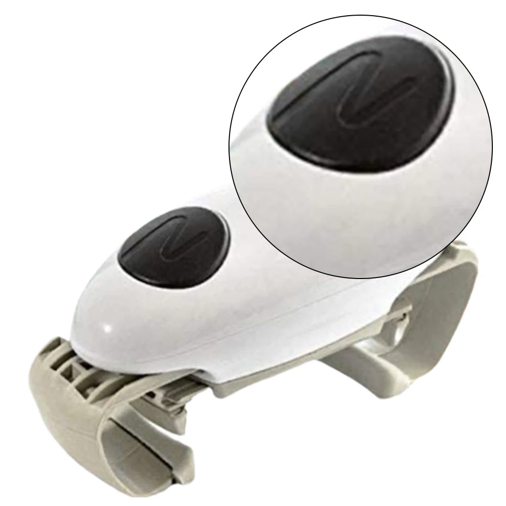 Electric Can Bottle Lid Opener One-Button Automatic Bottle Cap Opener Handheld Jar Can Tin Opener Restaurant Kitchen Bar Tools