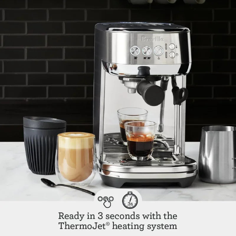 Plus Espresso Machine BES500BSS, Brushed Stainless Steel