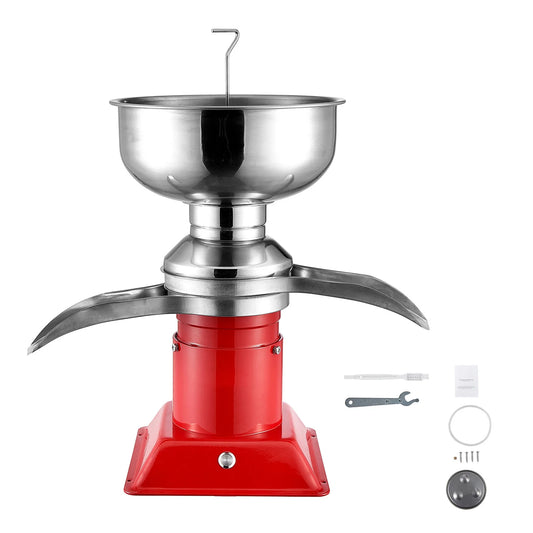 SucceBuy 304 Stainless Steel Electric Cream Separators 100L/H Output 10500RPM Goat Milk Separator 30W  5L Bowl Capacity 100-240V