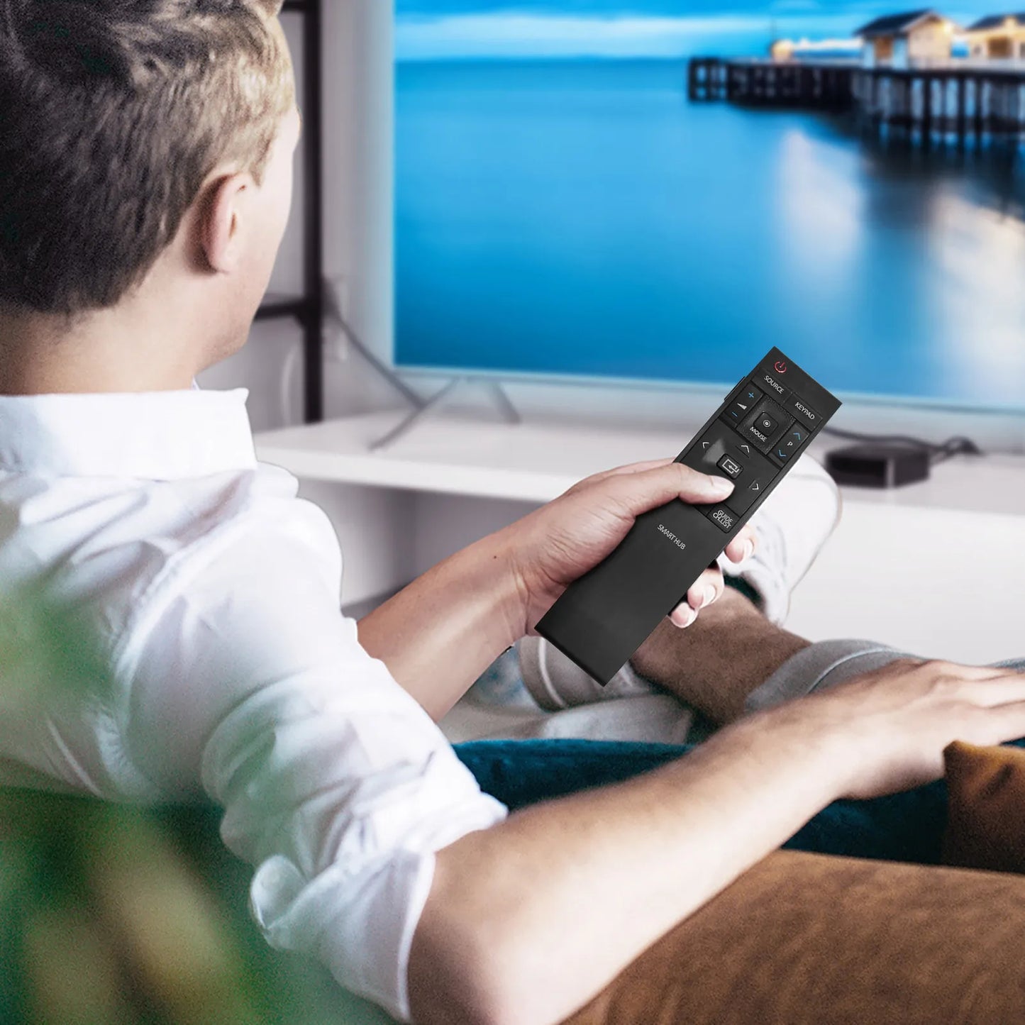 Smart Remote Control Replacement For Samsung HD 4K Smart TV BN59-01220A BN59-01220E BN59-01220G BN59-01220D BN59-01220J