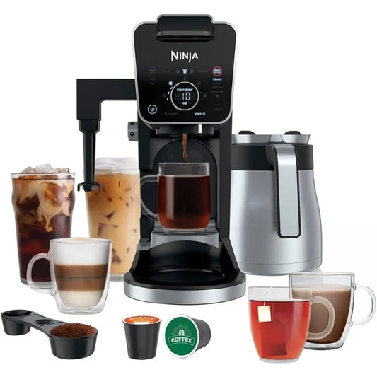 Ninja CFP305 DualBrew Pro Specialty 12-Cup Drip Coffee Maker Thermal Carafe (Renewed)