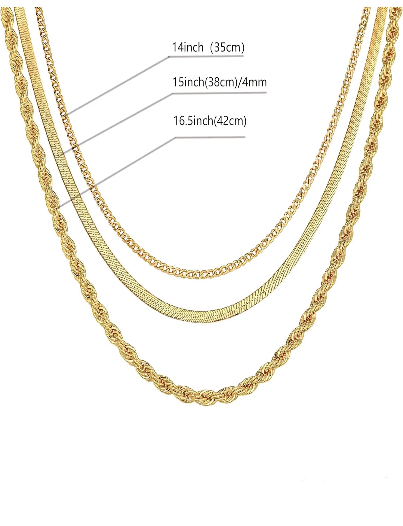 1 Pieces Women Y Shaped Necklace Set Exquisite Gold Snake Chain Minimalist Layered Jewelry Gift for Her Birthday Anniversary
