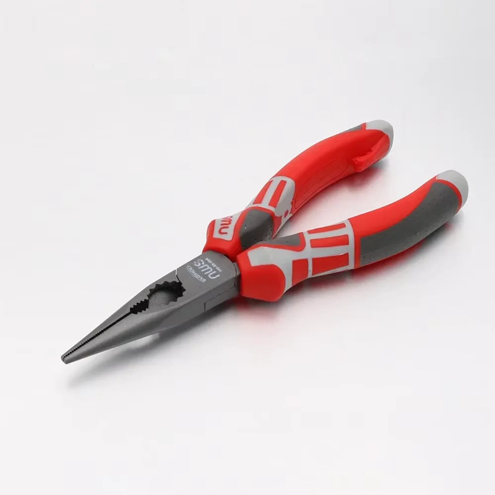 DTCTK Inch Cr-V Steel Wire Pliers Wire Cutter Sharp Nose Pliers Diagonal Nose Pliers Industrial Grade Hand Tools for Electrician