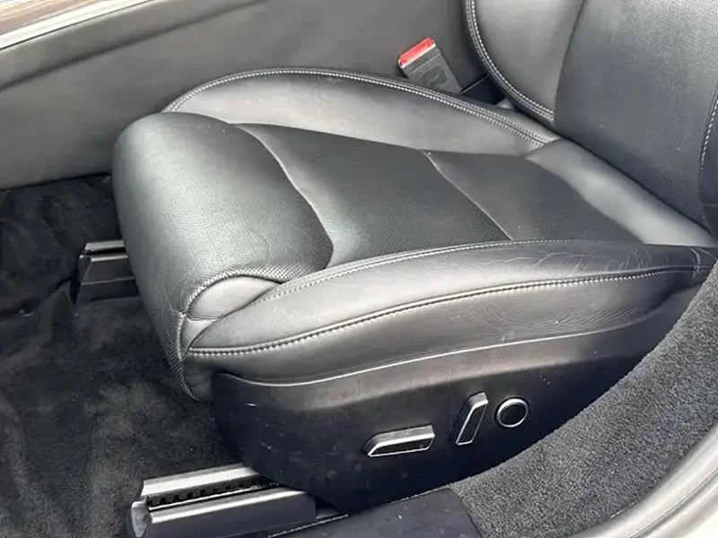 For Tesla Model S 2021 2022 2023 2024 2025 Vegan Nappa Leather Custom Car Seat Covers Full Set Interior Protector Accessories