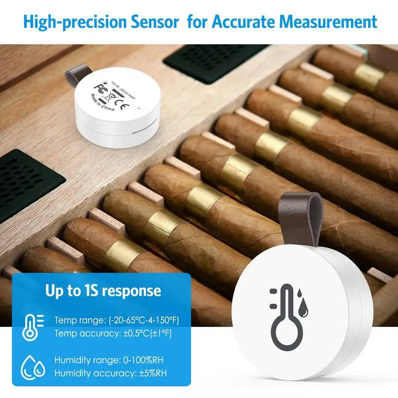 Upgraded Wireless Thermometer Hygrometer Blutooth Remote Control Thermometer Accurate Indoor Temperature Humidity Sensor