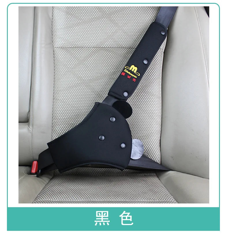 Car Child Seat Belt, Seat Shoulder Cover Holder, Seat Belt Protective Cover, Child Neck Limiter, Belly Protection