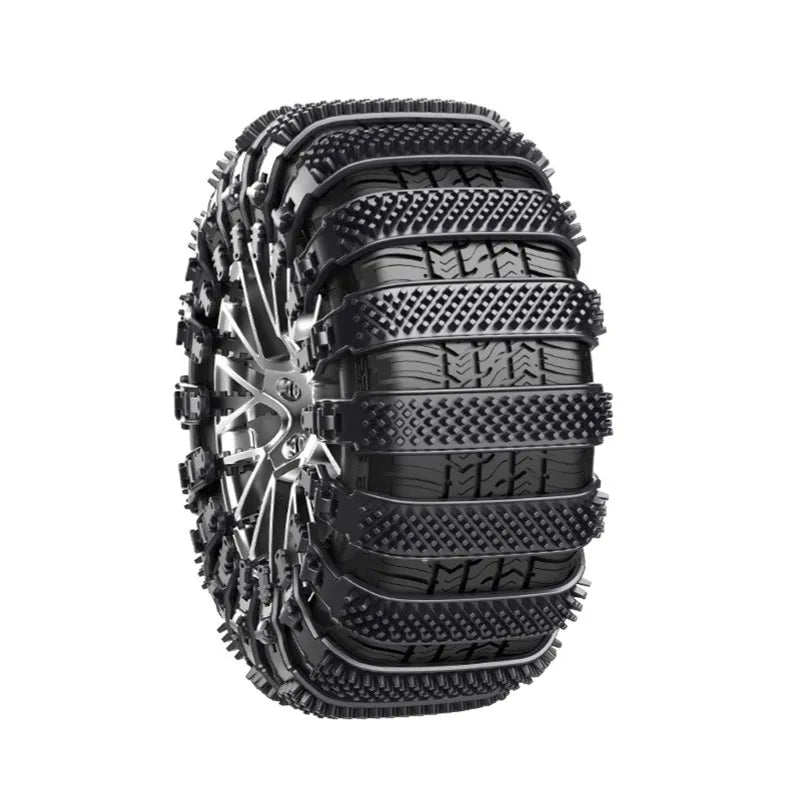 Car Tire Anti-skid Chain Winter Emergency Thickening And Widening Universal Car Off-road Vehicle Plastic Track Anti-skid Tie