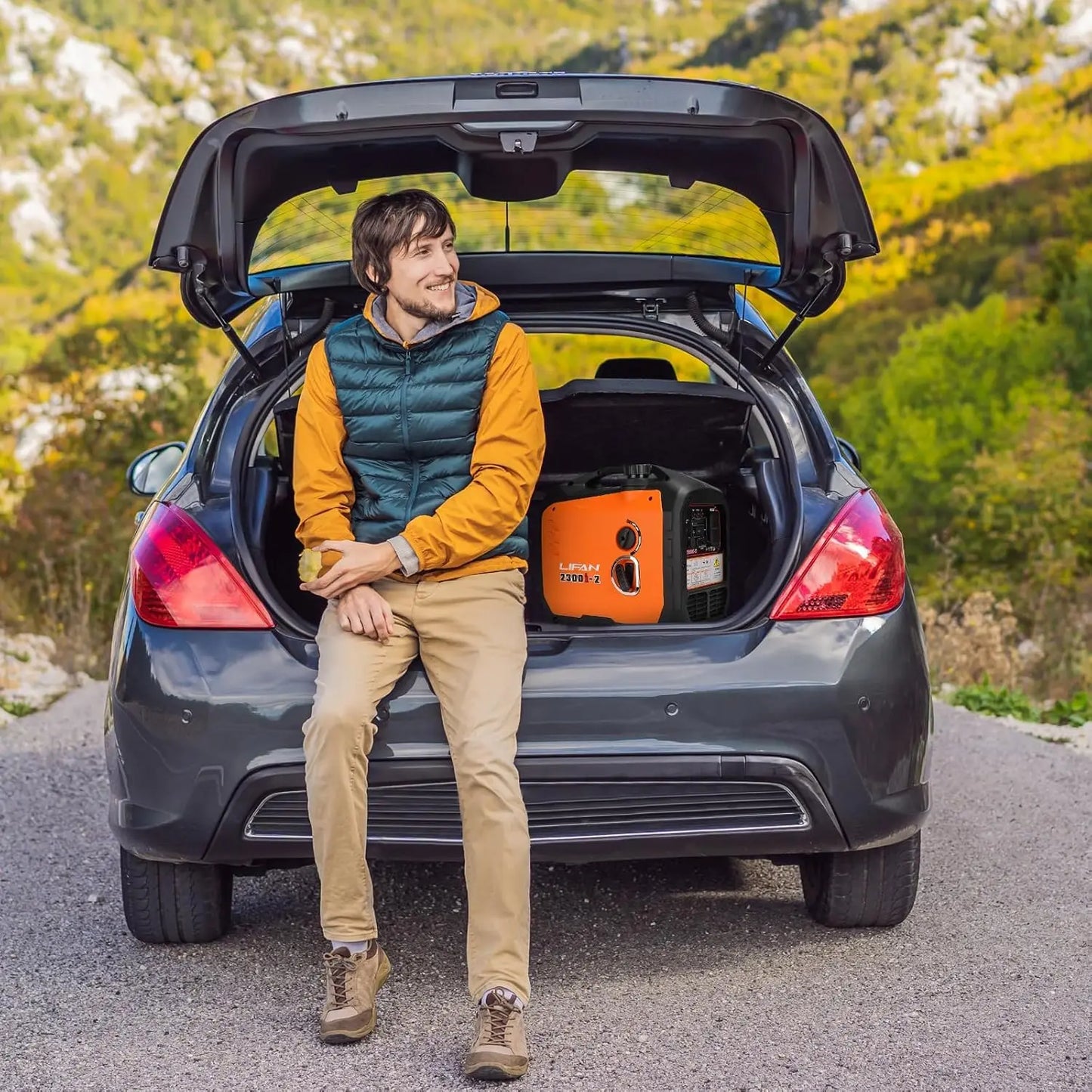 XMSJ 2300W Inverter Generator Portable Quiet Fuel Efficient Power