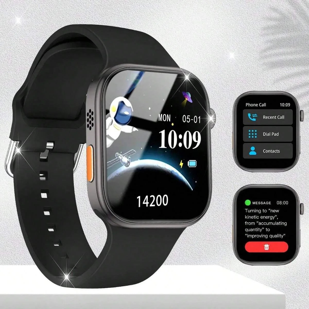 Sports Fitness Watch - Unisex Smart Bracelet 2026 New, Wireless Connection & Answer/Make Call, Pedometer Fitness Tracker