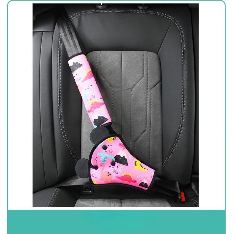 Car Child Seat Belt, Seat Shoulder Cover Holder, Seat Belt Protective Cover, Child Neck Limiter, Belly Protection