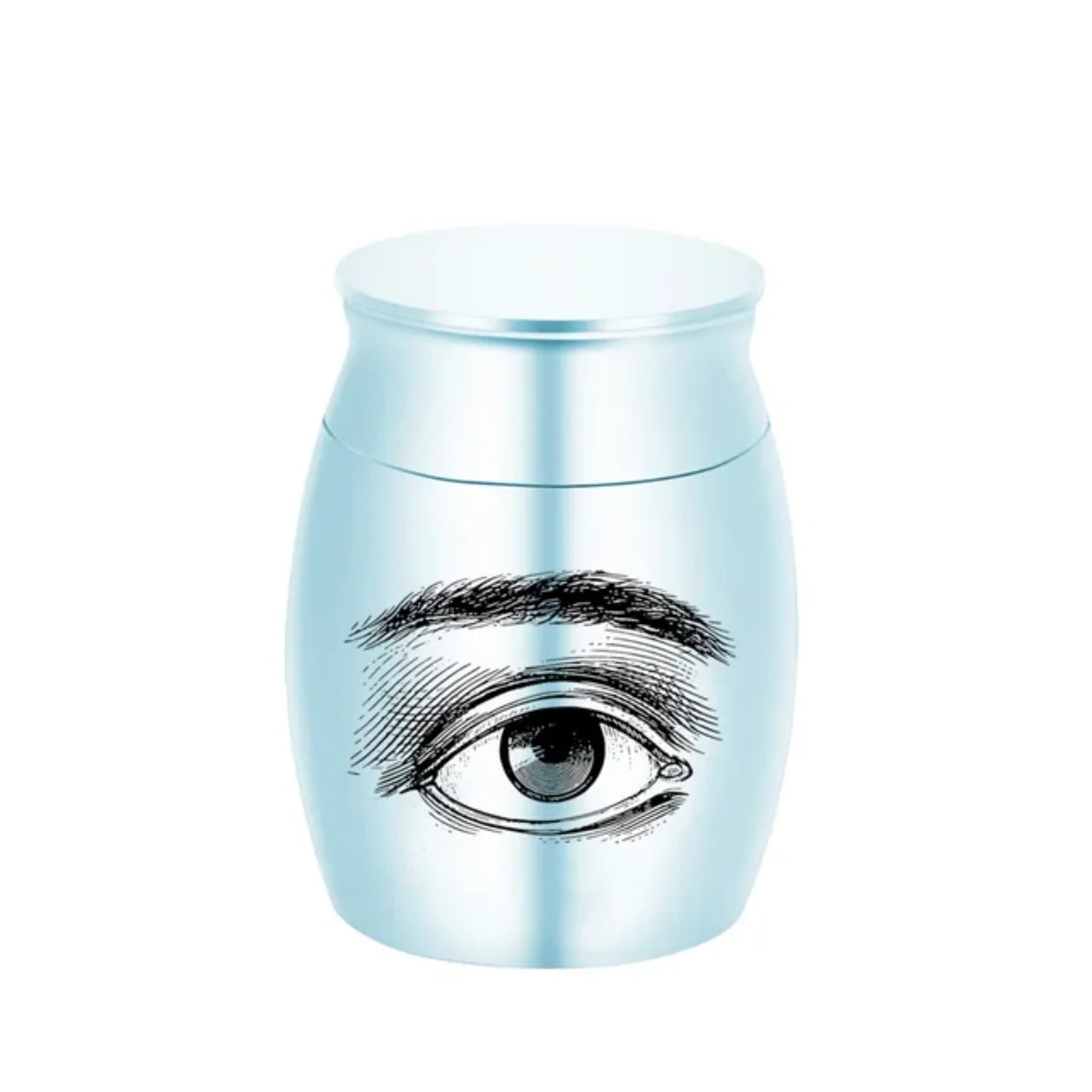 Small Urn - Urns  Human Ashes Adult - Memorial Urns  Human Ashes - Decorative Urns - Eyes  Urn  Adult Ashes