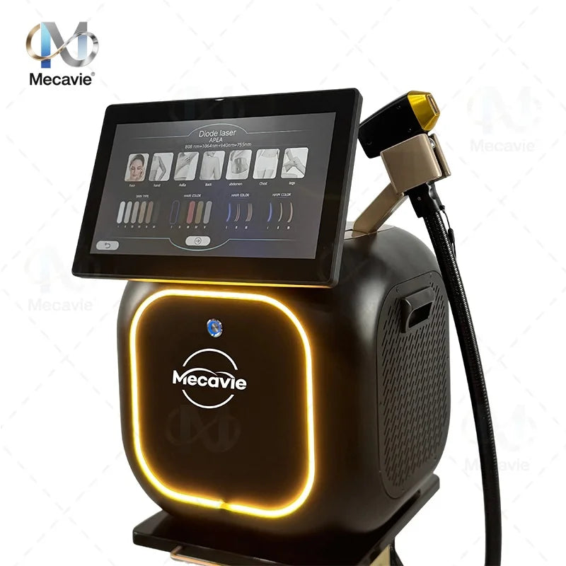 2026 Powerful 4000W Alexandrite Ice Platinum Laser Epilator Professional Diode Laser Machine Permanent Hair Remover for Woman