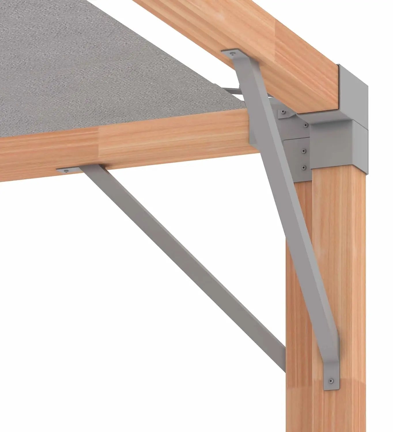 Bali 8 x 8’ Cedar Pergola - Easy to Assemble. Western Red Cedar, Sunshade Canopy, Sustainably Sourced, Made in, Customized