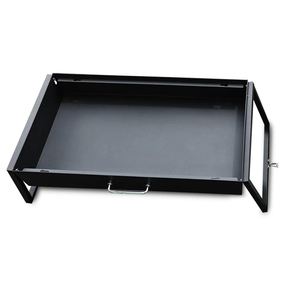 HDWYSY.COM Portable Charcoal Grill Stainless Steel With Rotating Skewers