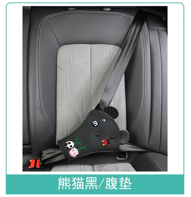 Car Child Seat Belt, Seat Shoulder Cover Holder, Seat Belt Protective Cover, Child Neck Limiter, Belly Protection