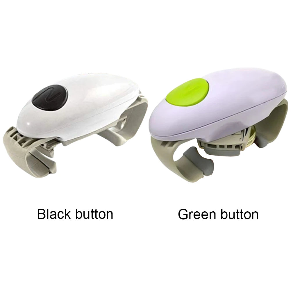 Electric Can Bottle Lid Opener One-Button Automatic Bottle Cap Opener Handheld Jar Can Tin Opener Restaurant Kitchen Bar Tools
