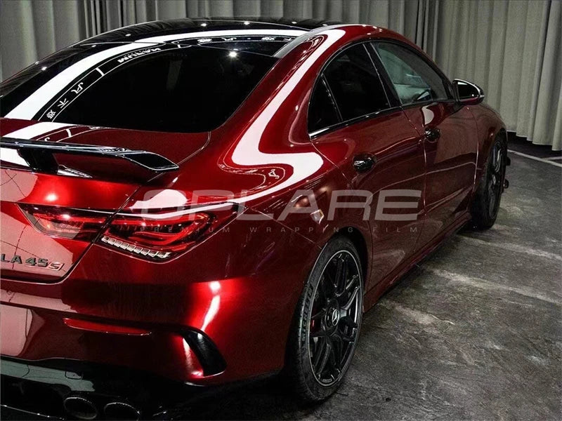 Highest quality PET Liquid Dragon red vinyl wrap pet vinyl wrap gloss Liquid vinyl ( PET liner) for car wrap quality Warranty