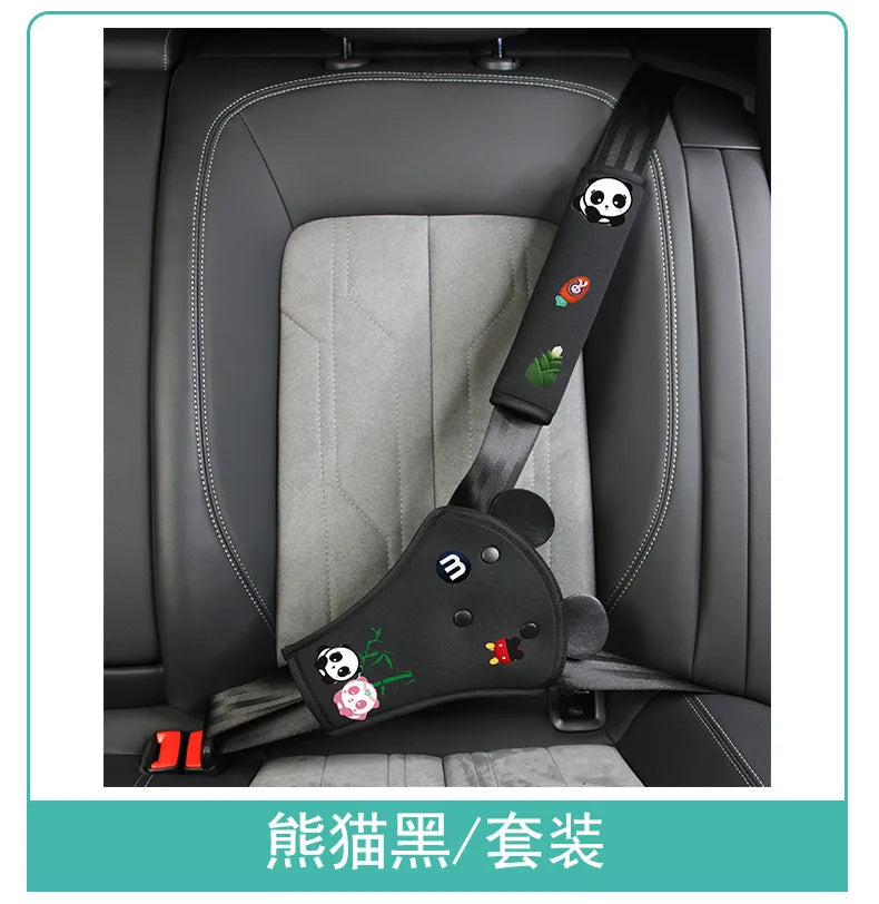 Car Child Seat Belt, Seat Shoulder Cover Holder, Seat Belt Protective Cover, Child Neck Limiter, Belly Protection