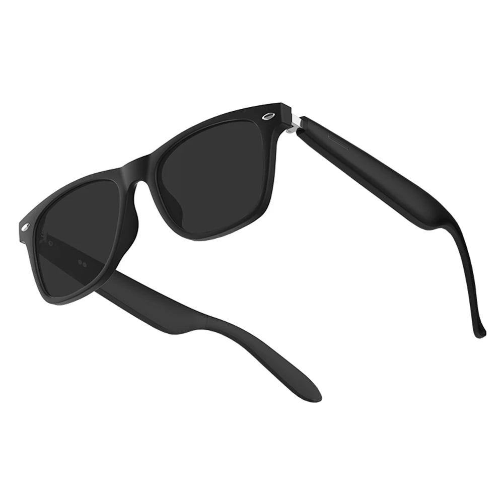 AI Intelligent Translation Glasses Music Headphones Glasses Bluetooth-Compatible Support Above 130 Languages for Outdoor Travel
