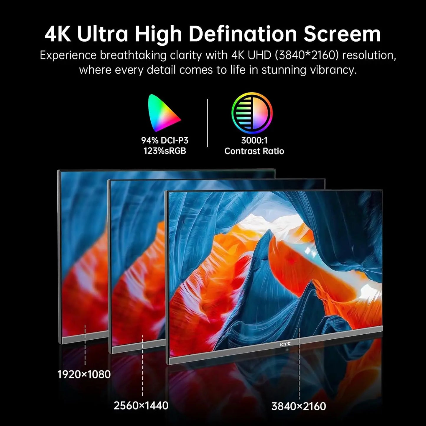 32 Inch 4K Smart Monitor with Google TV System UHD 3440x2560P Hey Google Voice Remote Netflix Licensed Dolby