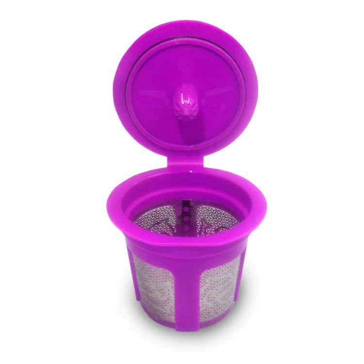 2 new refillable coffee capsules Keurig 2.0 1.0 recycled K-cup shell cups