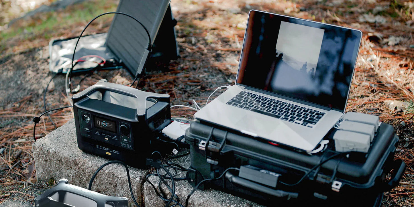 ECOFLOW RIVER Pro Portable Power Station 720Wh, Power Multiple Devices, Recharge 0-80% Within 1 Hour, for Camping, RV, Outdoors