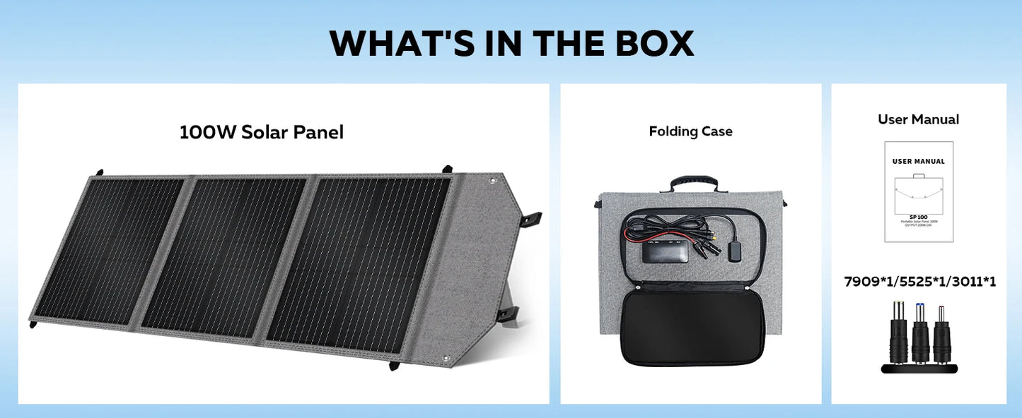 CTOLITY AP400 500W Portable Power Station 345.6Wh LiFePo4 Battery 100W 200W Solar Panel AC Charging Station Camping Equipment