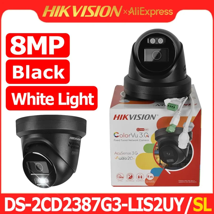 Hikvision 8MP 4K Smart IP Camera DS-2CD2387G3-LIS2UY