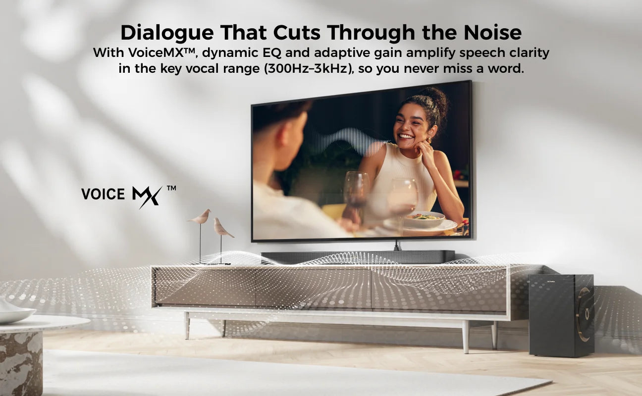 ULTIMEA 460W 5.1.2ch Sound Bar with Dolby Atmos, Surround Sound Home Theater System for TV with 2 Surround Speakers, APP Control