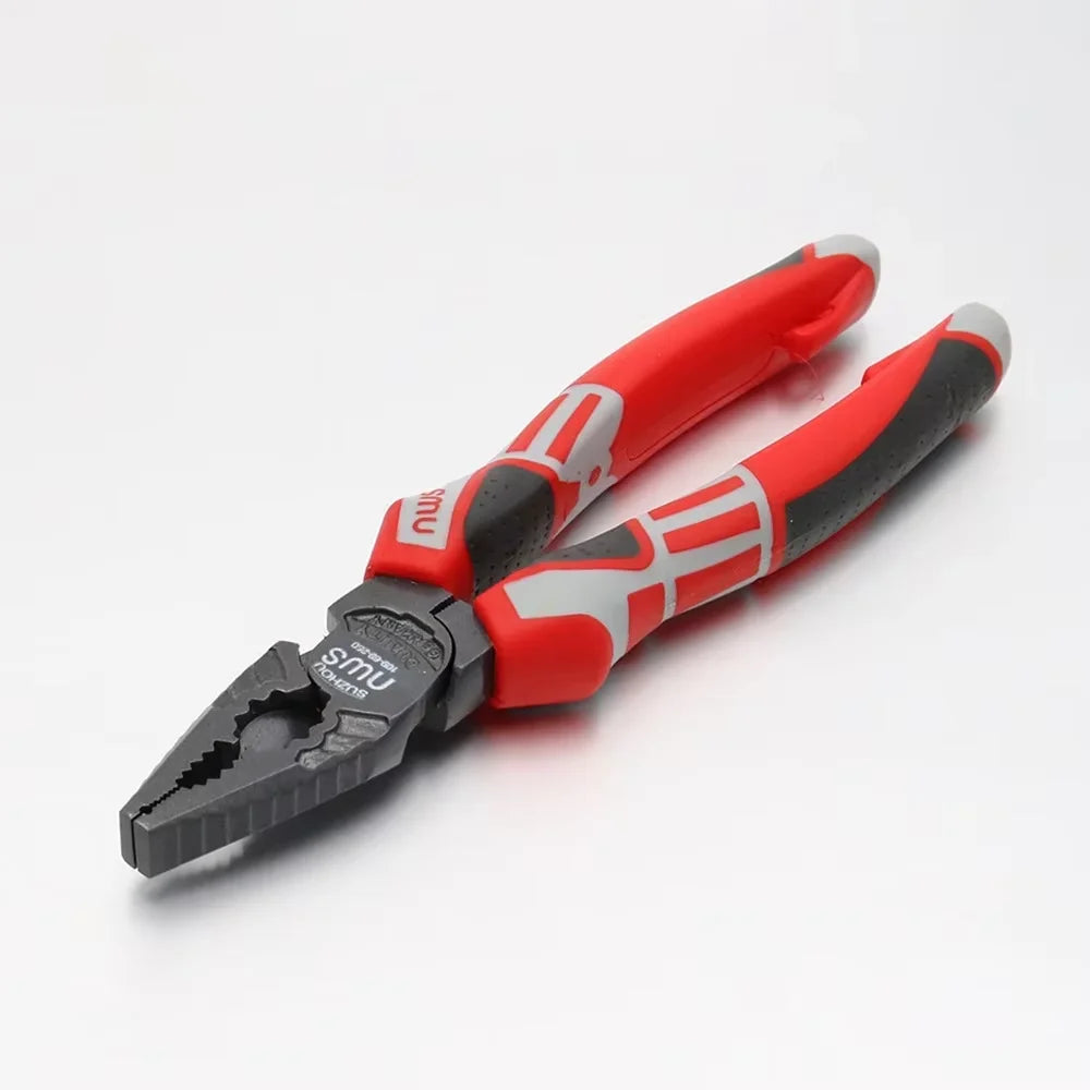 DTCTK Inch Cr-V Steel Wire Pliers Wire Cutter Sharp Nose Pliers Diagonal Nose Pliers Industrial Grade Hand Tools for Electrician