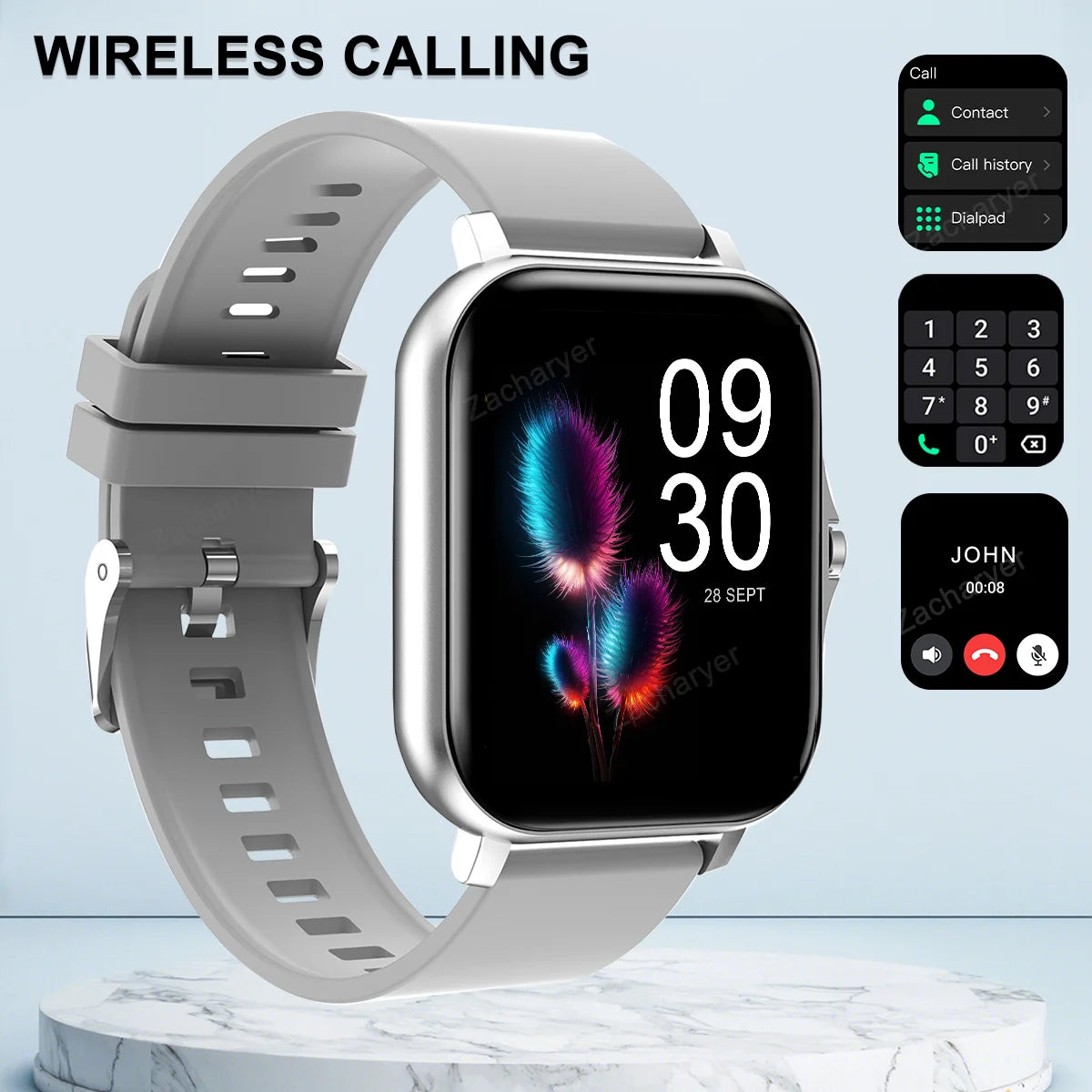 Men's wireless calling watch, sports and fitness, outdoor multiple sports modes, outdoor smartwatch