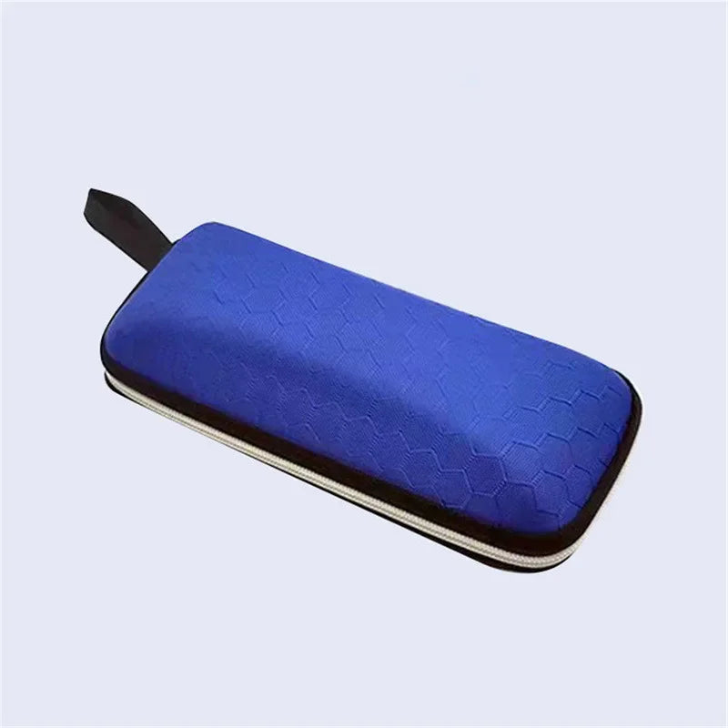 New Honeycomb Zipper Glasses Case portable Sunglasses Case Zipper Bag Hard Eye Glasses Case Glasses  box Urn Urn necklace