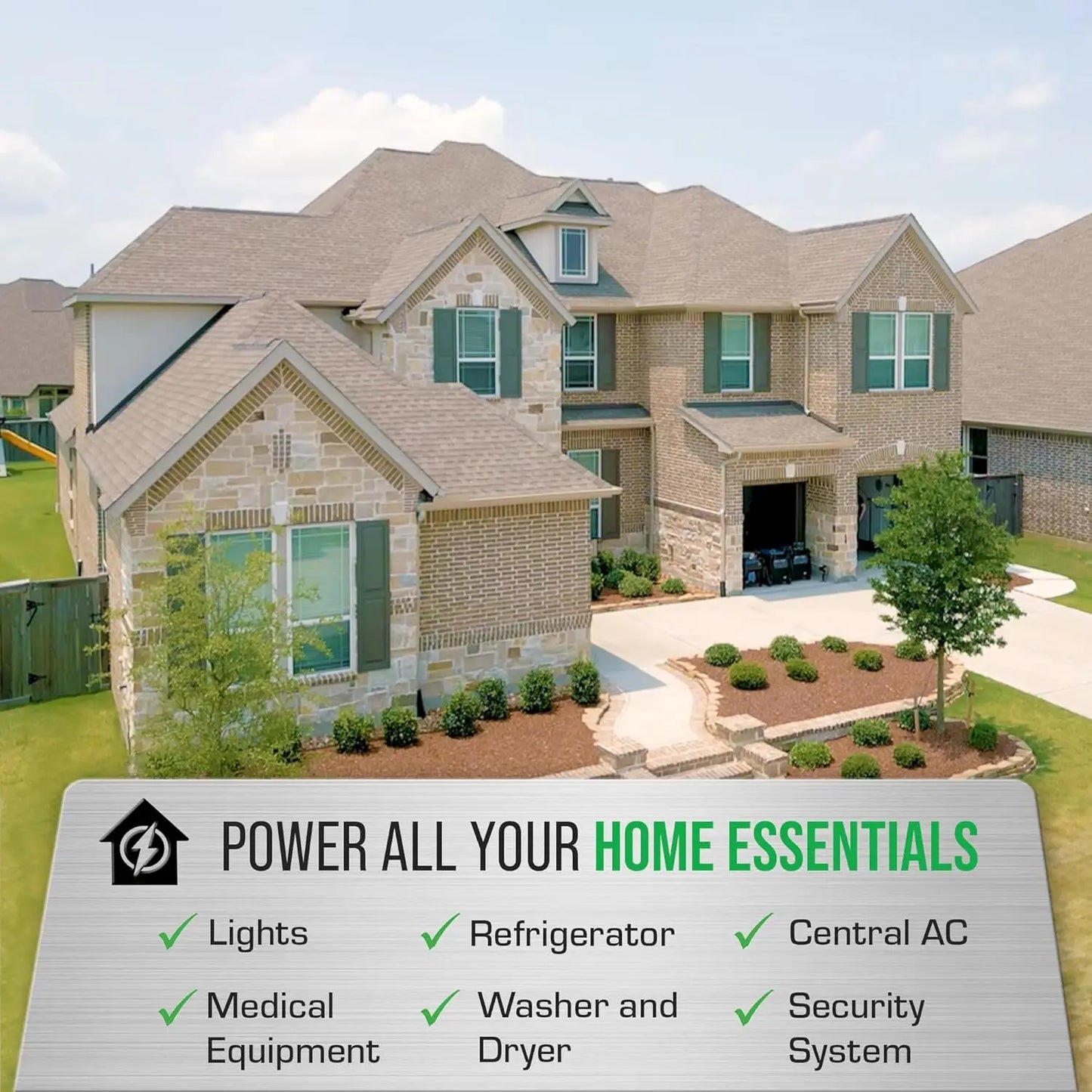 XMSJ XP16000iH 16000W Dual Fuel Portable Inverter Generator Gas Propane