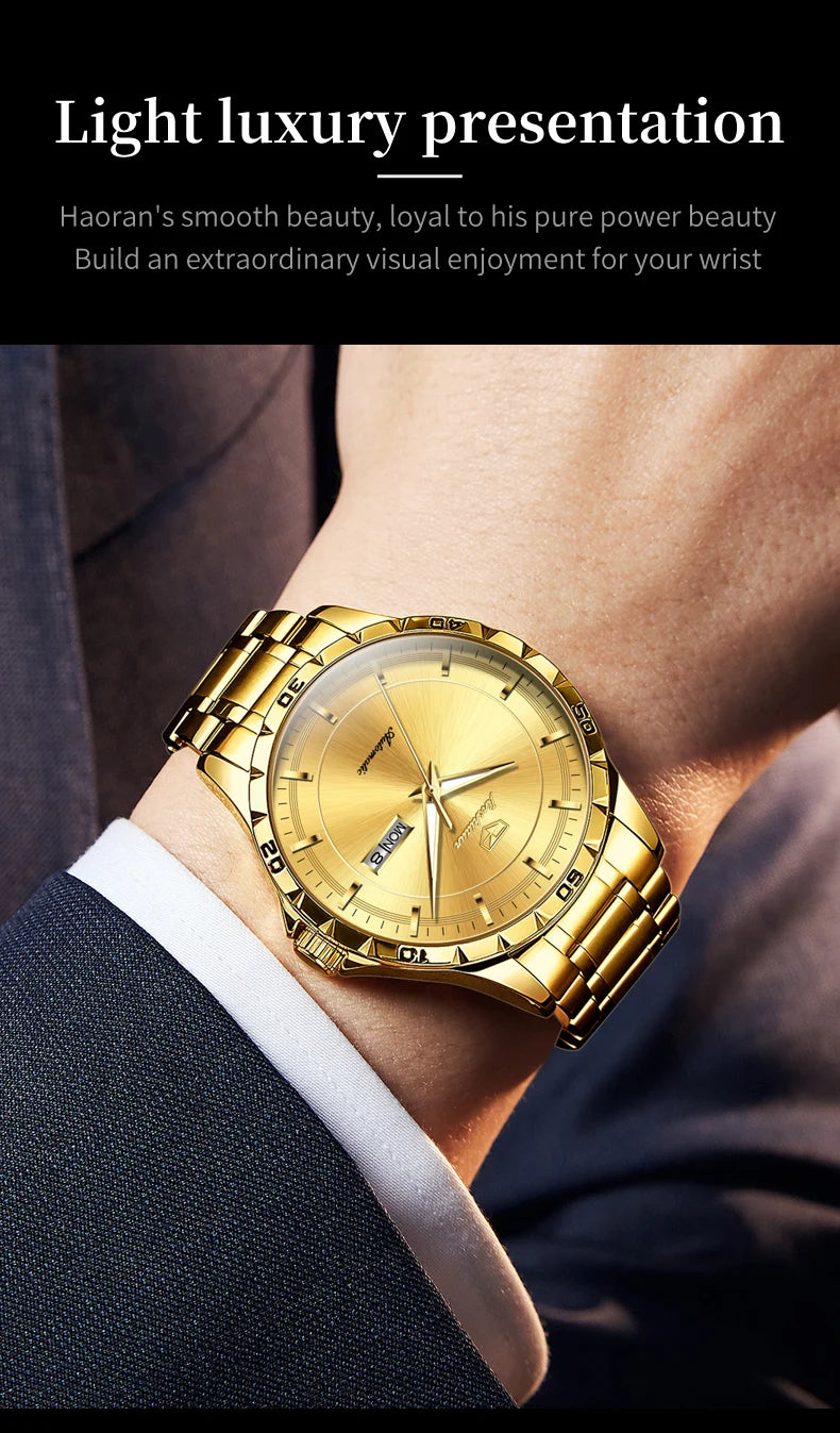 JSDUN 8964 Luxury Brand Men Watch Auto Date Deep Waterproof Stainless steel High Quality Automatic Mechanical Watch for Men