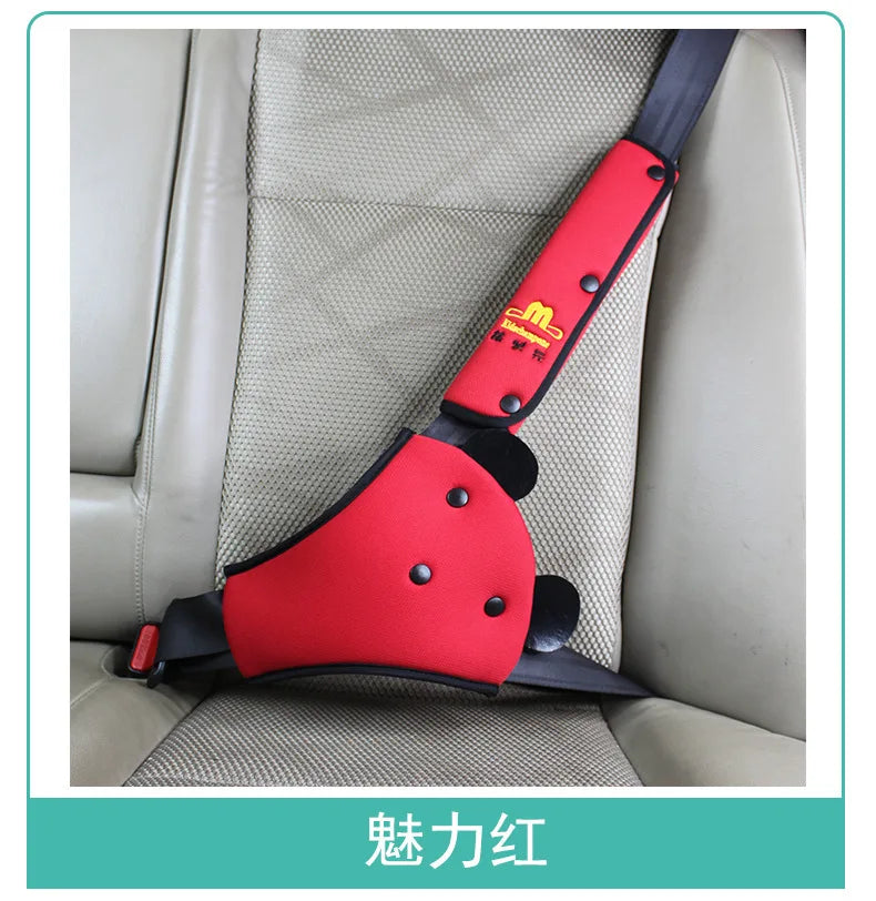 Car Child Seat Belt, Seat Shoulder Cover Holder, Seat Belt Protective Cover, Child Neck Limiter, Belly Protection