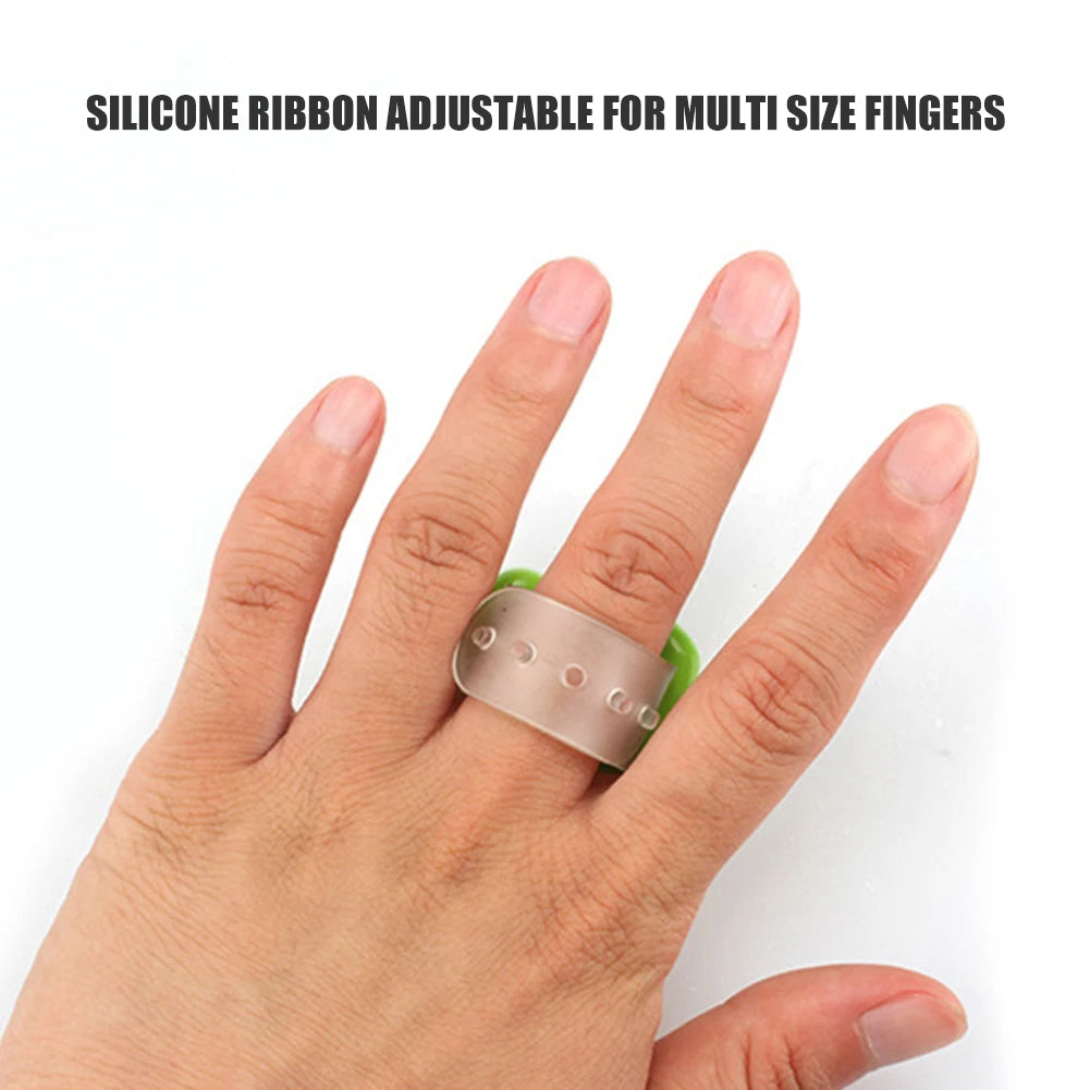 Electronic Finger Counter Ring w/ LED Digital Row Tally Stitch Marker Pedometer