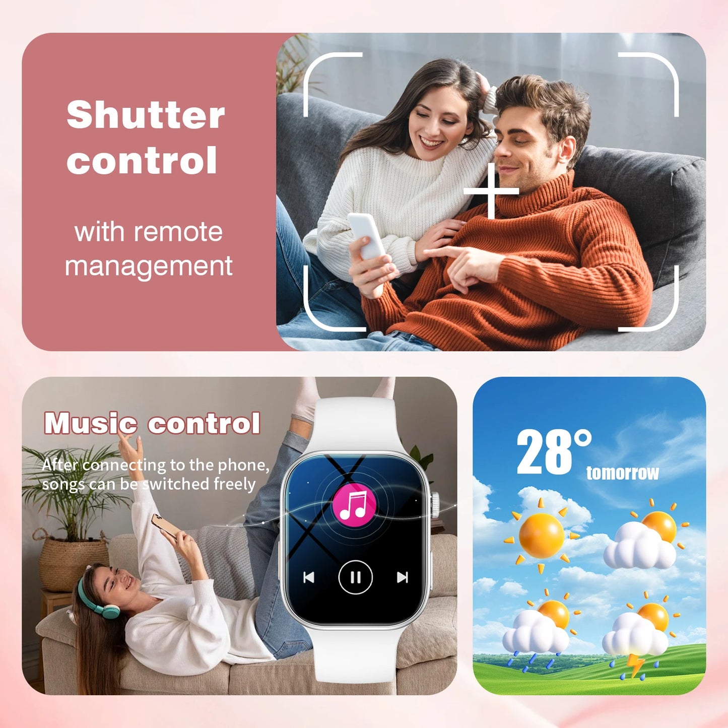 Smart watch Men Women Wristwatches Smart Watch Message Fitness Monitor Bracelet Birthday Gift Electronic Clock For Android IOS