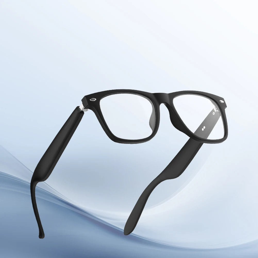 AI Intelligent Translation Glasses Music Headphones Glasses Bluetooth-Compatible Support Above 130 Languages for Outdoor Travel