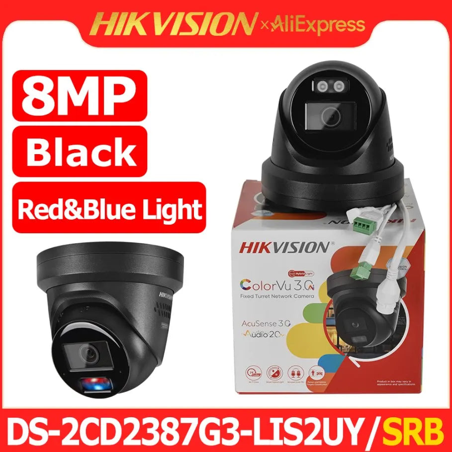 Hikvision 8MP 4K Smart IP Camera DS-2CD2387G3-LIS2UY