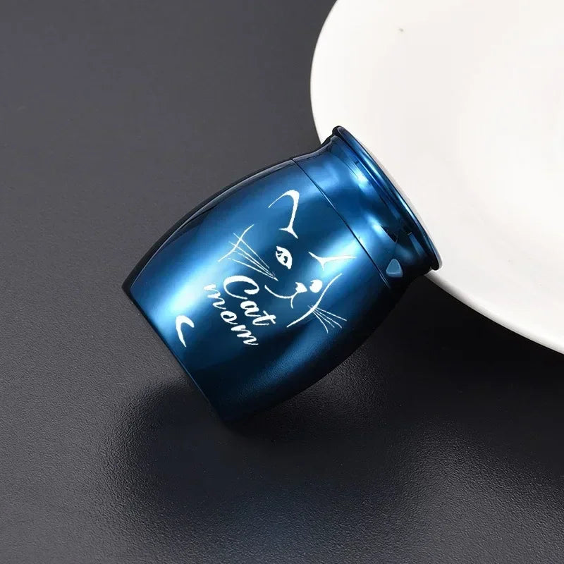 1pc Large Size Cremation Ashes Urn Pets Dog Cat Bird Mouse Keepsake Casket Columbarium Pet Memorials Pet Supplies