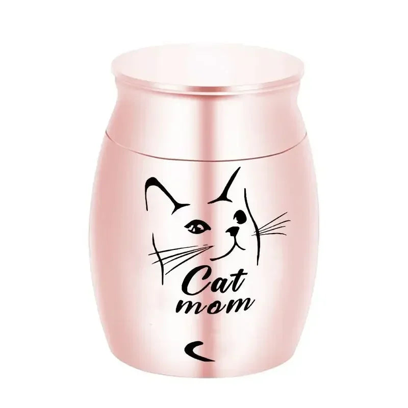 1pc Large Size Cremation Ashes Urn Pets Dog Cat Bird Mouse Keepsake Casket Columbarium Pet Memorials Pet Supplies