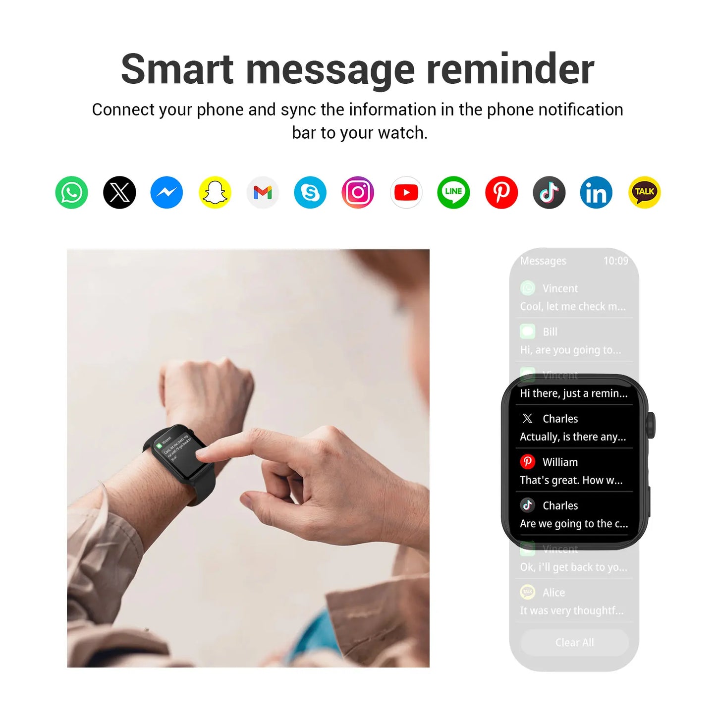 SOPZTENI 2025 New R30 Max Smartwatch with LED Flashlight 1.91'' TFT Screen Health Monitor Bluetooth Call Watch for Android IOS