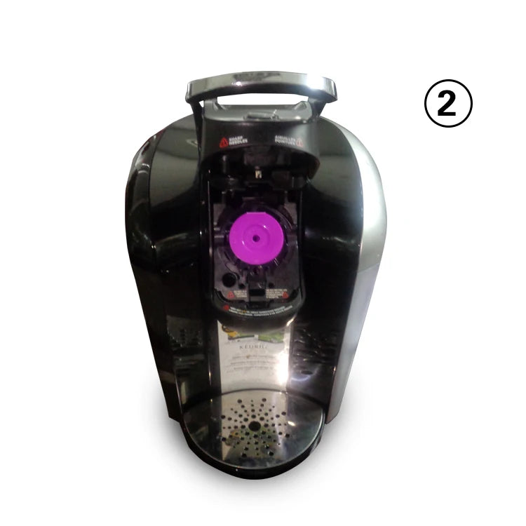 2 new refillable coffee capsules Keurig 2.0 1.0 recycled K-cup shell cups