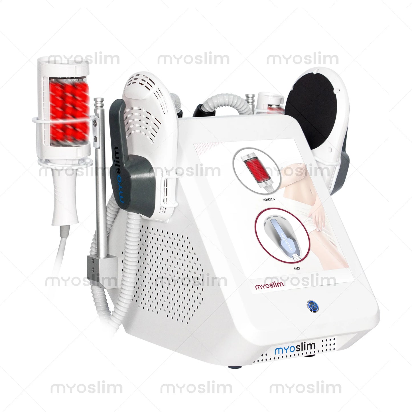 EMS Inner Ball Roller Body Shaping Machine 360° Rotation Lazy Fitness Muscle Gain Weight Loss Device
