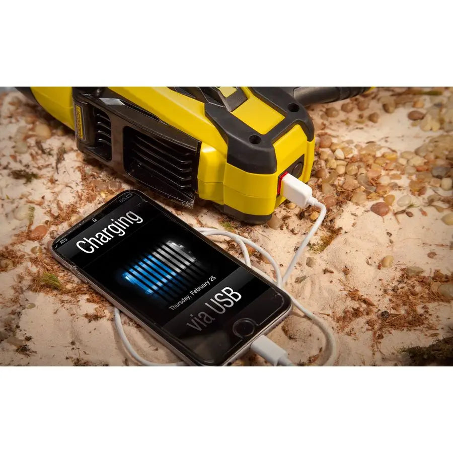STANLEY FATMAX SL10LEDS Rechargeable 2200 Lumen Lithium Ion Ultra Bright LED Spotlight Flashlight with USB Power Charger