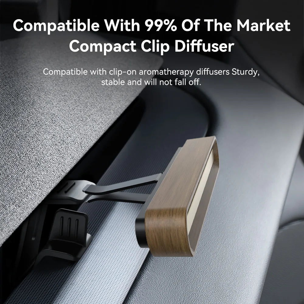YZ Compact Air Vent Diffuser Clip for Tesla Model 3 Y Highland Juniper Mount Adapter Car Air Fresheners & Interior Upgrades